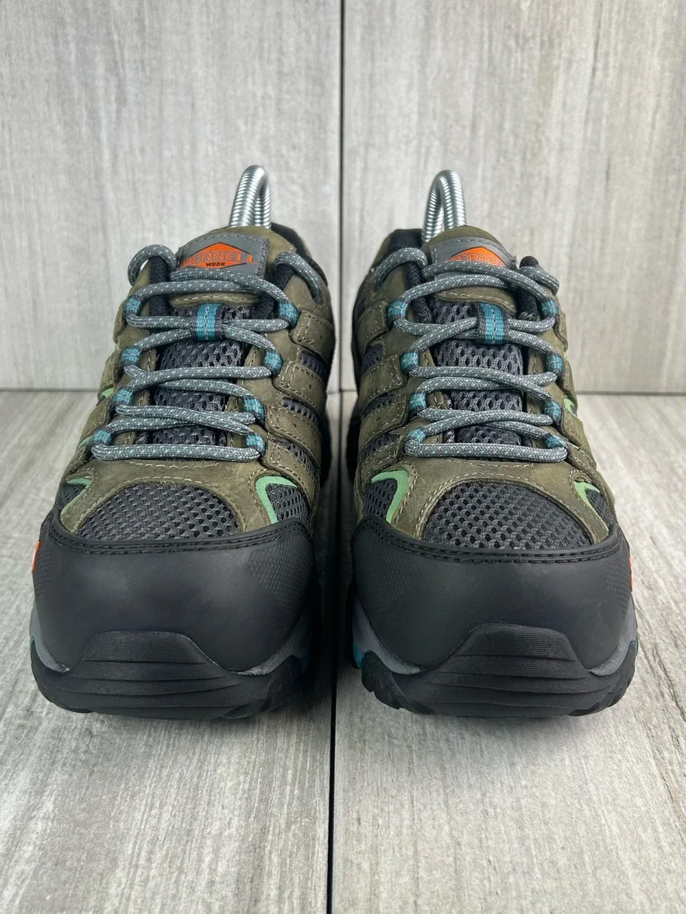 NEW Merrell Moab Vertex Vent Pewter Comp Toe Work Low Boot Shoe Men's Size 6